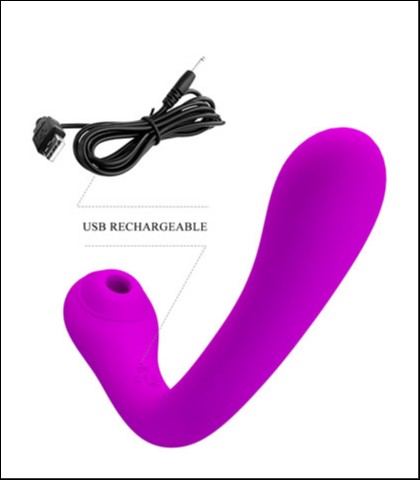 Vaginalno-klitoralni vibrator alex