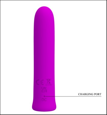 Mini silikonski vibrator - curtis 10cm