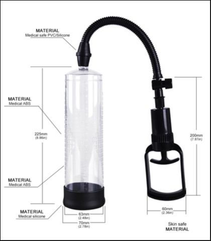 Pumpa za penis basic penis pump