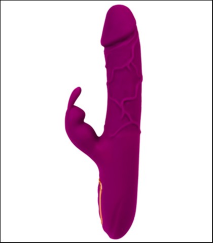 Vibrator sa zagrevanjem helios pink