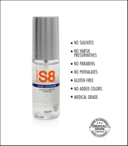 Analni lubrikant sa efektom hladjenja S8