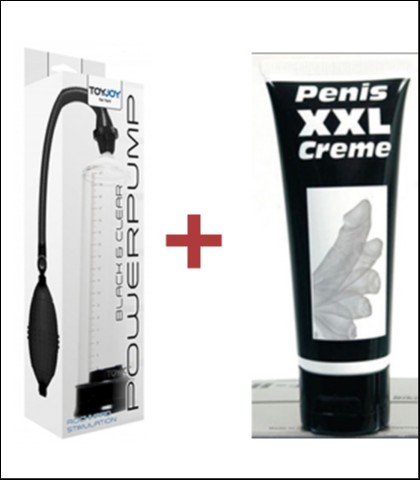 Vakum pumpa+ xxl krema 80ml
