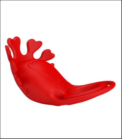 Silikonski prsten za penis ruben red