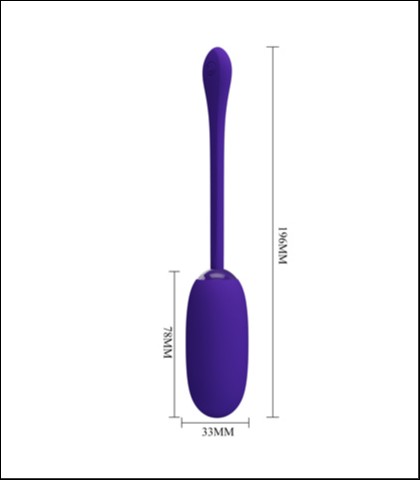 vibro jaje JULIUS - BLUE