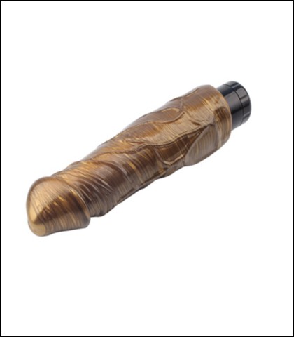 Zlatni vibrator - 24cm - pat mccock