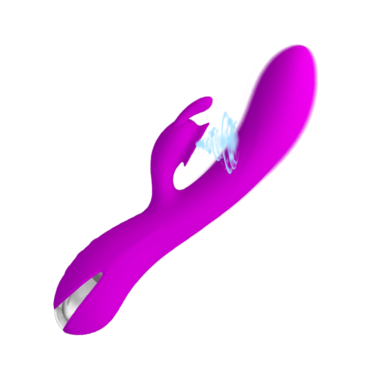 Silikonski roze vibrator "sam"