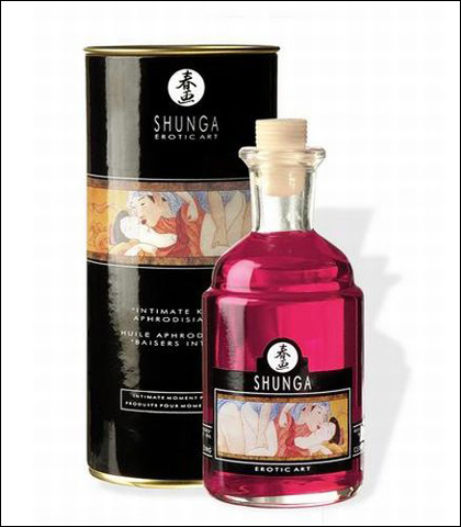 Shunga ulje za masazu - Jagoda/Sampanjac 100ml