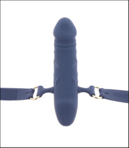 Silikonski dildo za usta breathable penis gag