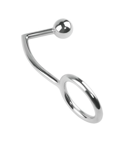 Prsten za penis i masazer prostate Ass Hitch Egg