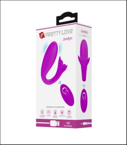 Vaginalno klitoralni stimulator jordyn