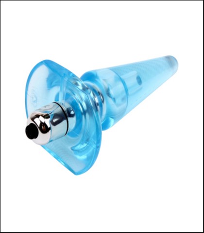 Plavi analni vibrator