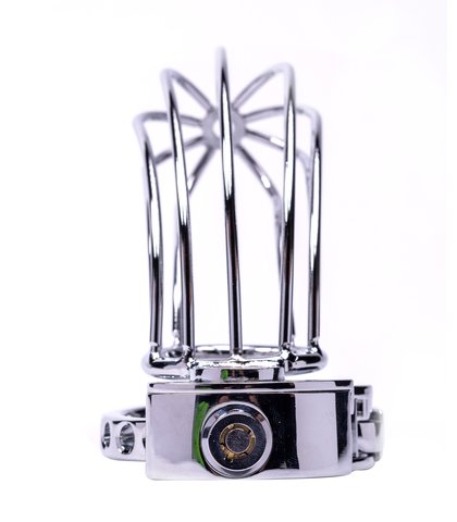 Stainless steel cock cage 2 kavez za penis advanced locking mechanism