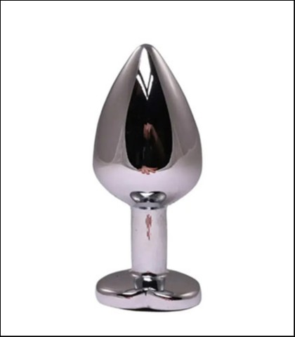 Metalna kupa srce - medium