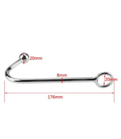 Analna kuka-plug sa kuglom / s