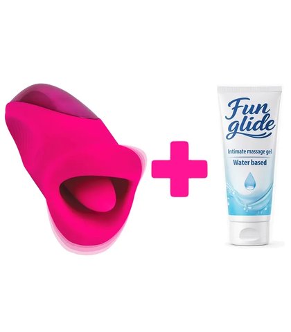 ORALNI STIMULATOR MNEMOSYNE + FUN GLIDE VAGINAL 100ML