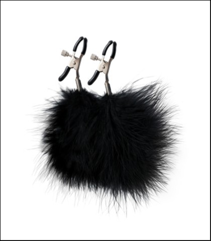 Stipaljke za bradavice crna peruska