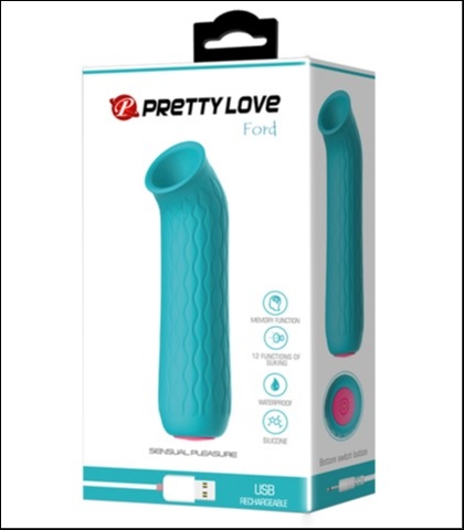 VIBRATOR ZA KLITORIS "FORD" - GREEN