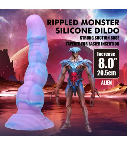 Silikonski Dildo - Monster Alien