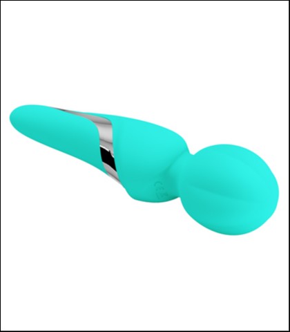 Silikonski vibrator za klitoris walter - green