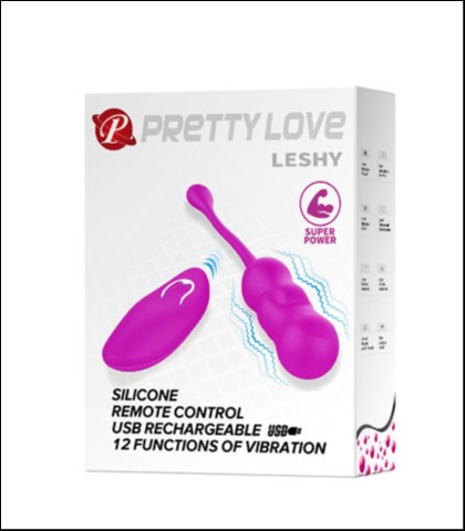 PRETTY LOVE VIBRO EGG - LESHY