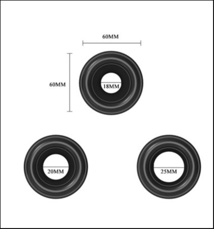 Pumpa za penis sa gumicama za erekcijua