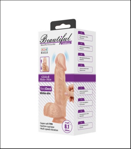 Realisticni vibrator catoblepas + lubrikant