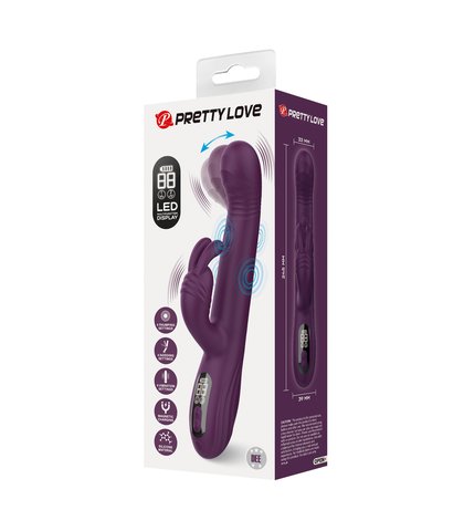 VIBRATOR SA PULSIRANJEM I KLITORALNOM STIMULACIJOM - DEE
