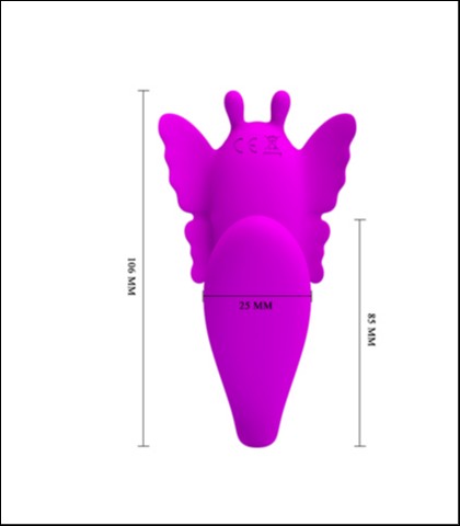 Vaginalno klitoralni stimulator chimera