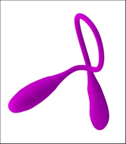 DVOSTRUKO VIBRO JAJE "SNAKY VIBE"