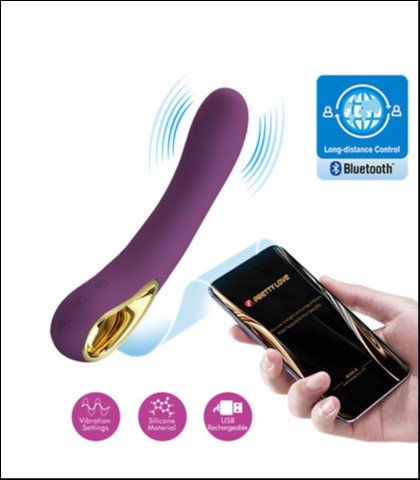 Vibrator ethan u ljubicastoj boji